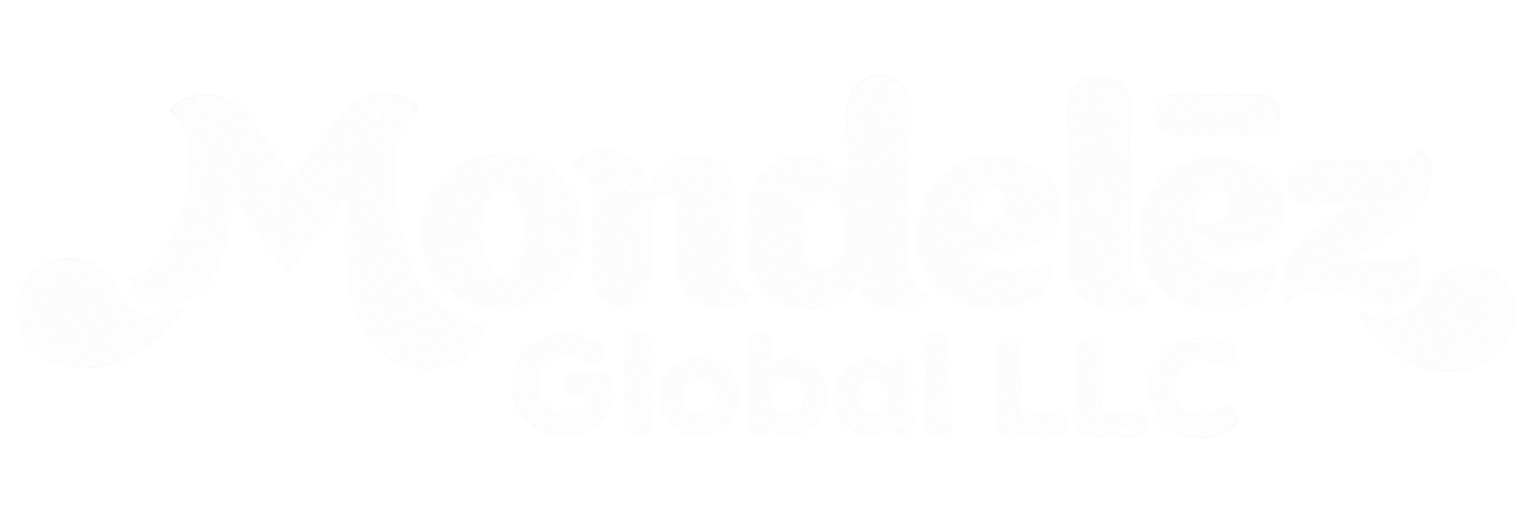 White Mondelez Global LLC Logo